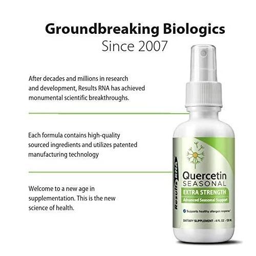 Quercetin Seasonal Extra Strength Healthy Allergen And Immune Response 2 Oz