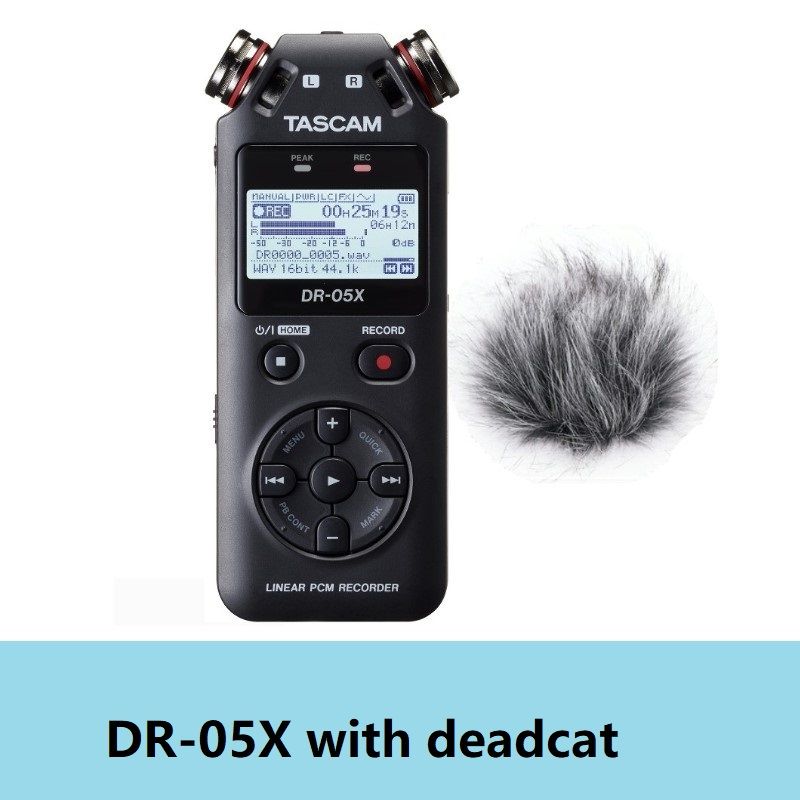 Hot Sell Version TASCAM DR-05X Handheld Professional Portable Digital Voice Recorder MP3 Recording