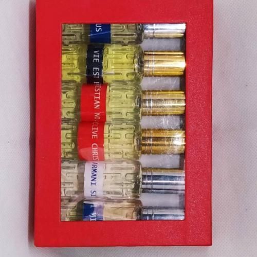 72 Hours French Intense Undiluted Oil Perfumes 12ml X 6pcs