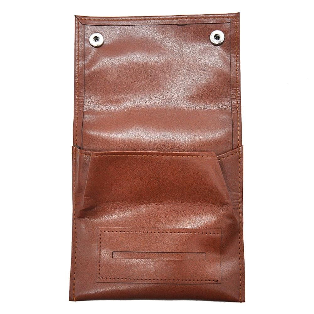 Tobacco Pouch Case Bag PU Leather Pipe Tobacco Holder Smoking Paper Holder Case Wallet Bag Portable Tobacco Storage Bag