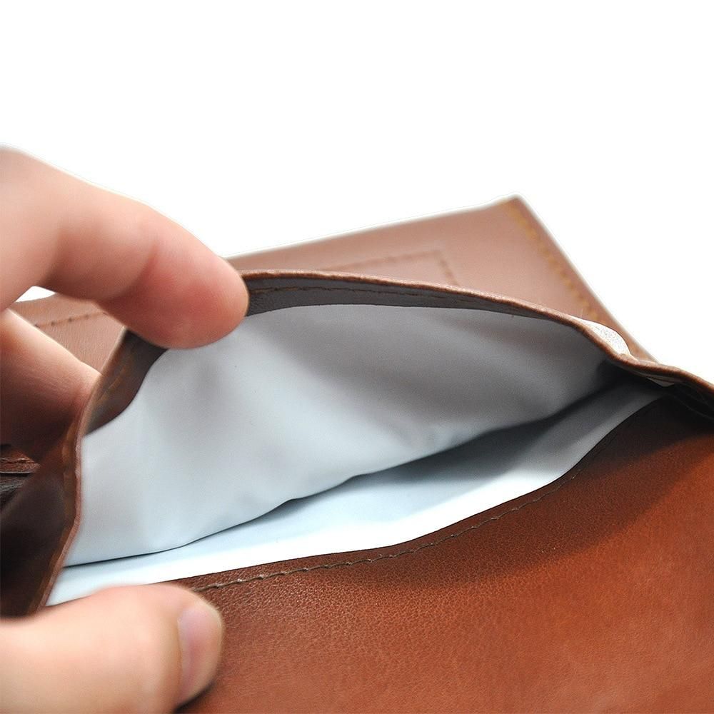 Tobacco Pouch Case Bag PU Leather Pipe Tobacco Holder Smoking Paper Holder Case Wallet Bag Portable Tobacco Storage Bag
