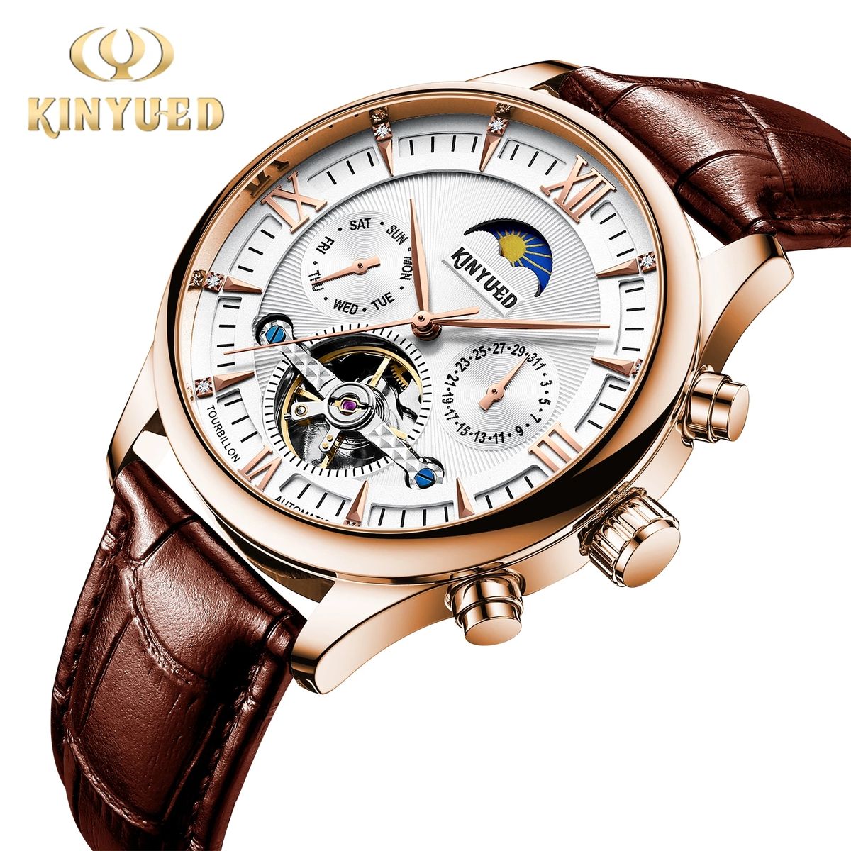 Brand Fashion Luxury Casual Automatic Mechanical Men's Watch