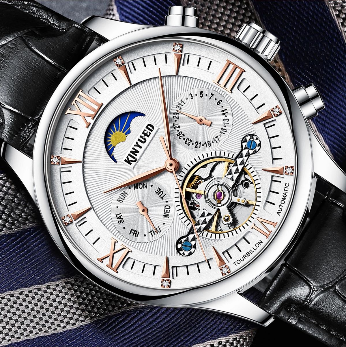 Brand Fashion Luxury Casual Automatic Mechanical Men's Watch
