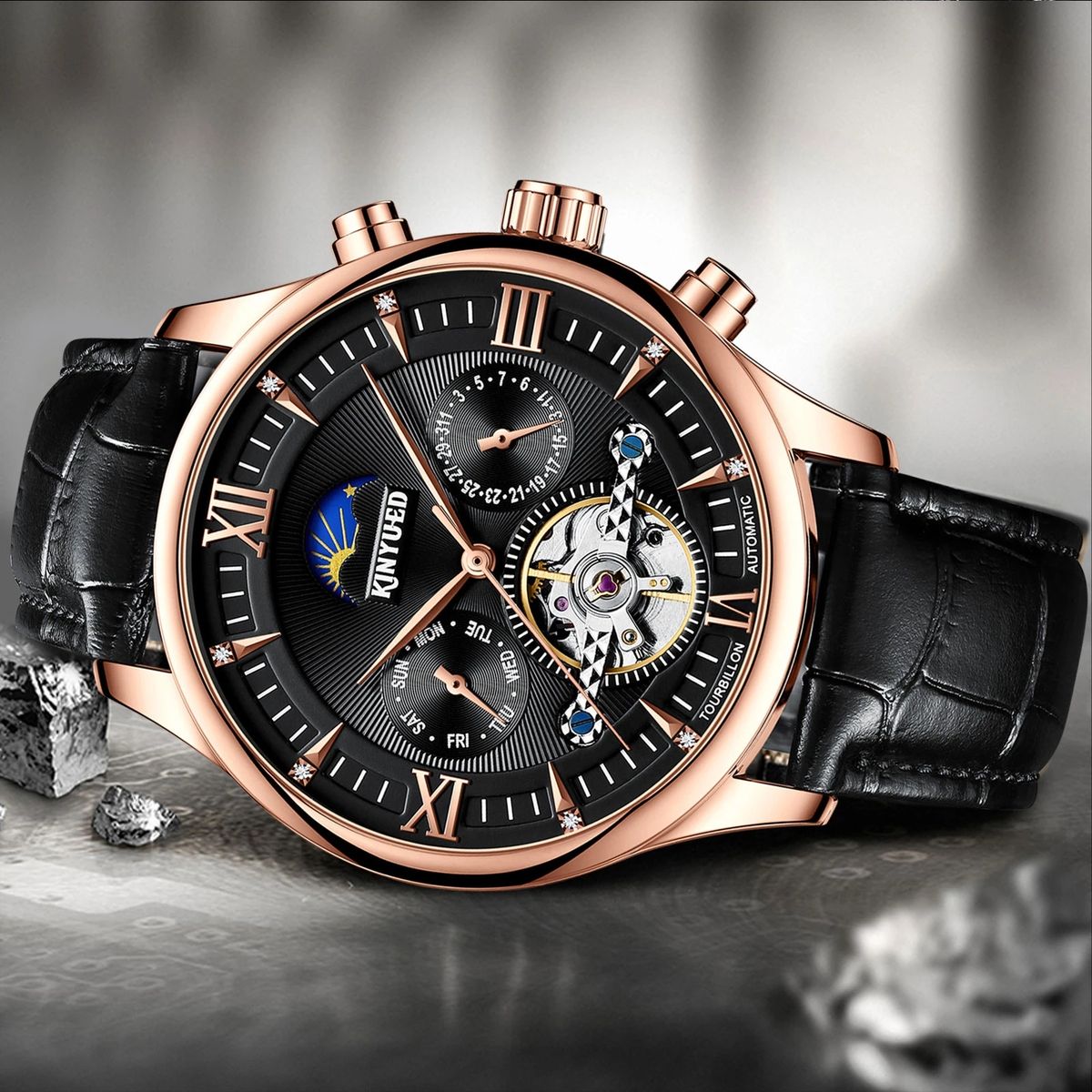 Brand Fashion Luxury Casual Automatic Mechanical Men's Watch