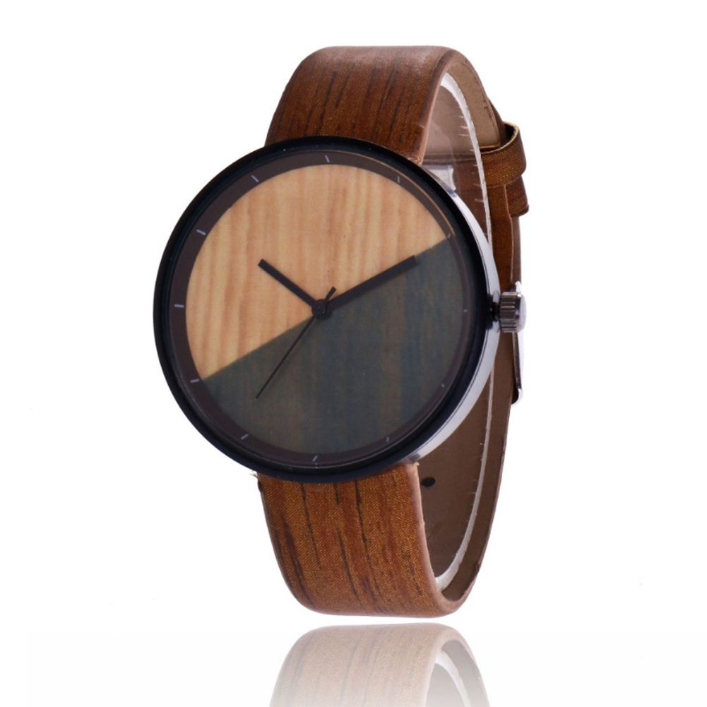 18/20/22mm Adjustable Faux Leather Watch Strap Band With Stainless Steel Buckle-Black