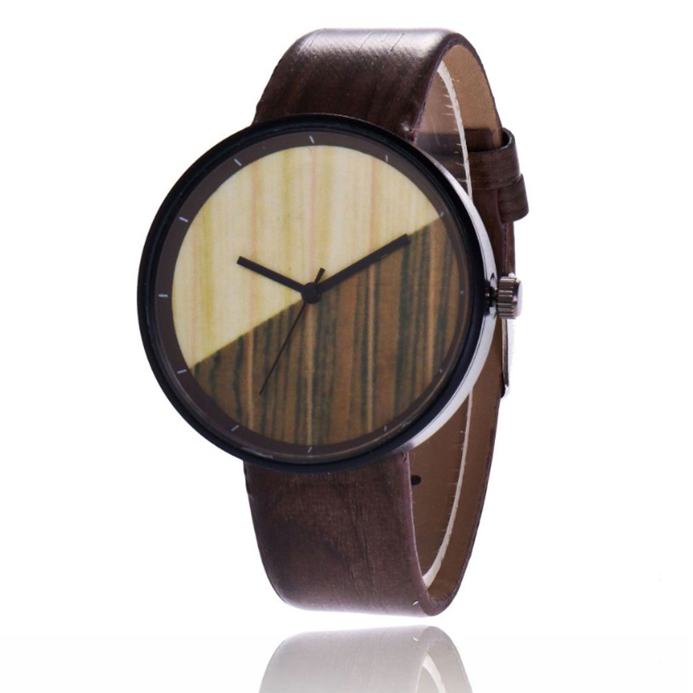 18/20/22mm Adjustable Faux Leather Watch Strap Band With Stainless Steel Buckle-Black