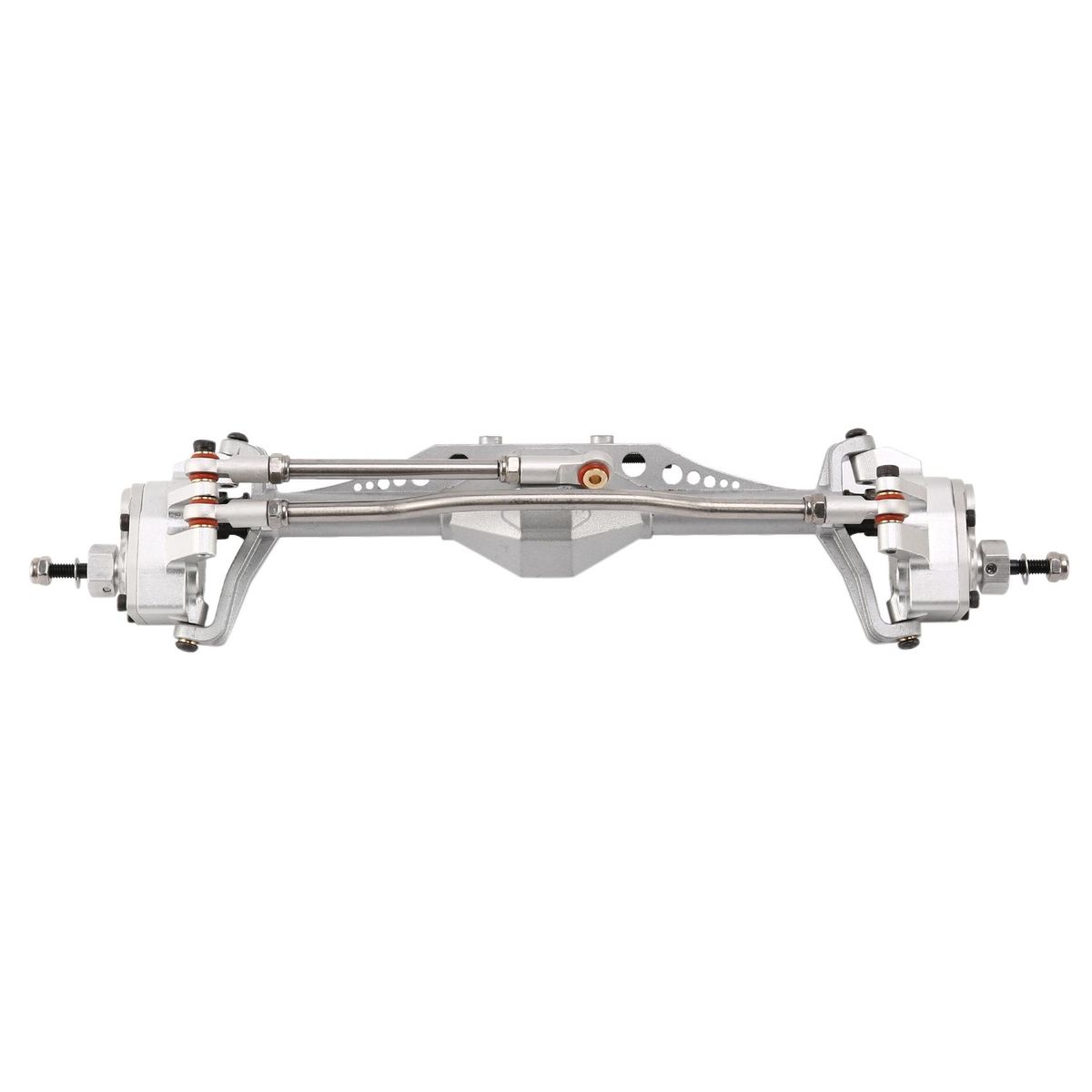 Aluminum Alloy Portal Axle for 1/10 RC Crawler Car Axial Capra 1.9 UTB AXI03004 Currie F9 Parts,Silver Front/Rear