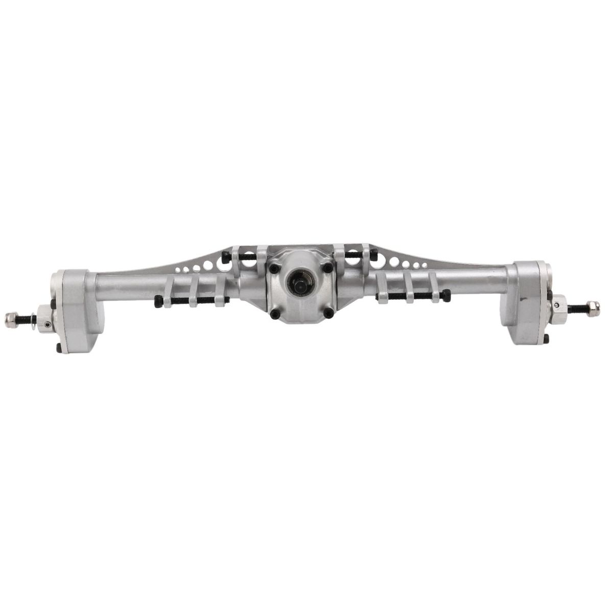 Aluminum Alloy Portal Axle for 1/10 RC Crawler Car Axial Capra 1.9 UTB AXI03004 Currie F9 Parts,Silver Front/Rear