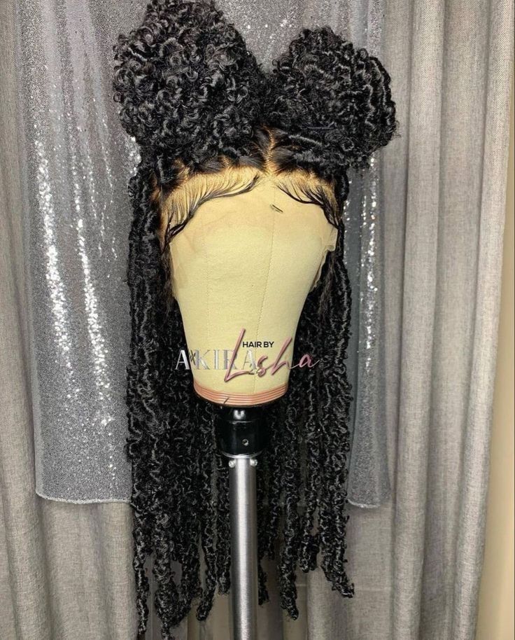 Knotless Dread Box Braided Wig With Frontal 18