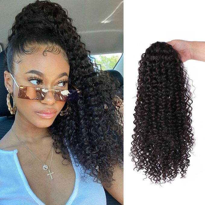 Long And Full Baby Curl Ponytail Hair Extension