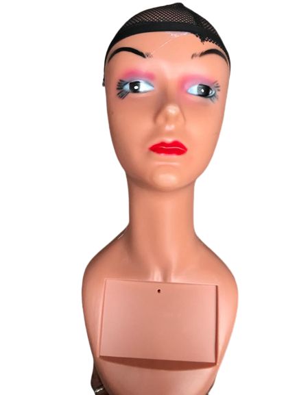 Full Dummy Wig Stand Mannequin Doll Baby Head