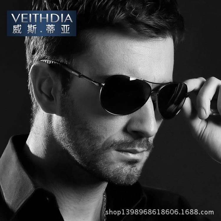 Men's Sunglasses Polarized Sunglasses Black