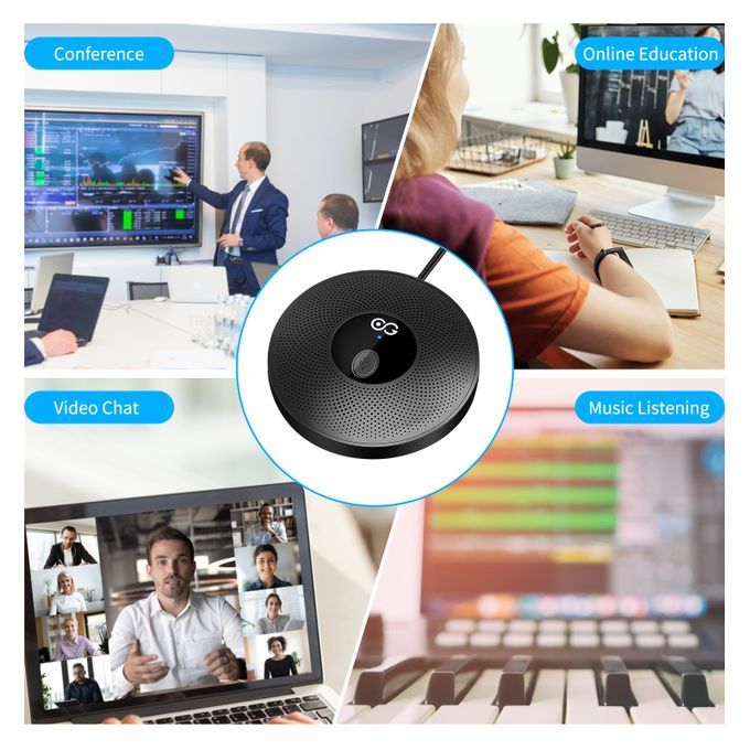 Desktop USB Microphone Computer PC Mic 360?Omnidirectional