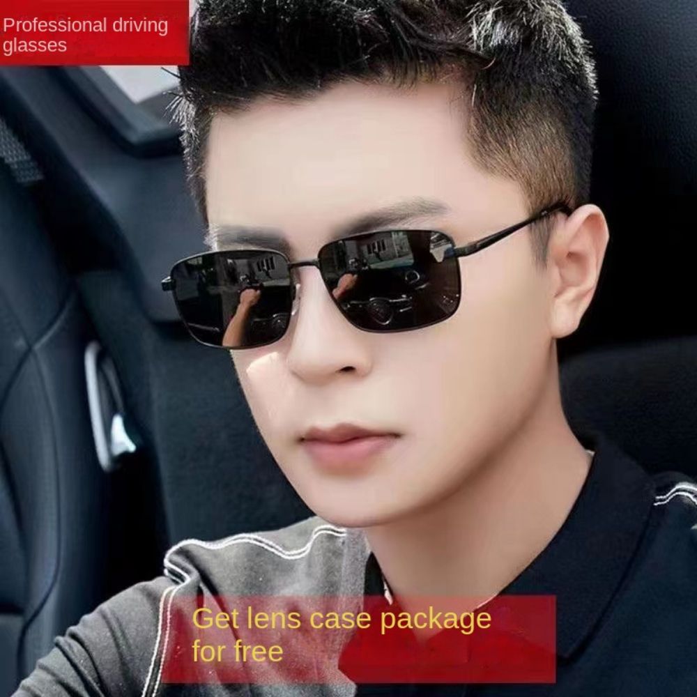 Pilot, Pilot, Polarized Round Square Anti-glare Sunglasses