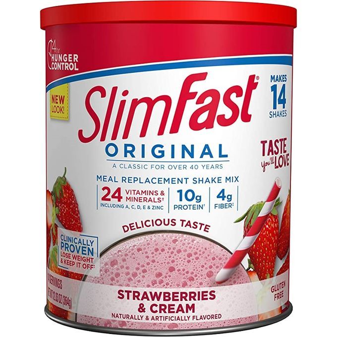 Strawberry And Cream Meal Replacement Shake Mix Weight Loss Powder