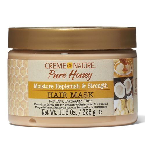 Pure Honey Moisture Replenish & Strength Hair Mask-11.5 OZ