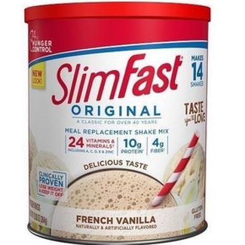 French Vanilla Cream Meal Replacement Shake Weight Loss Powder