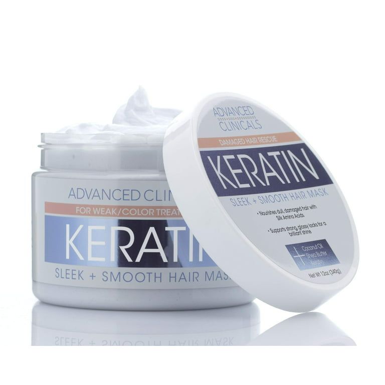Keratin Sleek + Smooth Hair Mask 340g