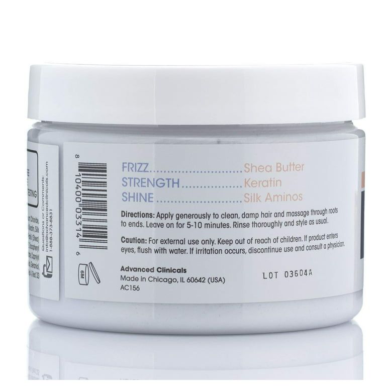 Keratin Sleek + Smooth Hair Mask 340g
