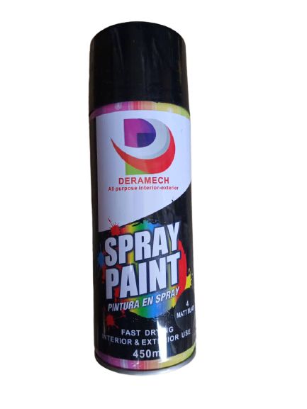 Mech Spray Paint (Matt Black)