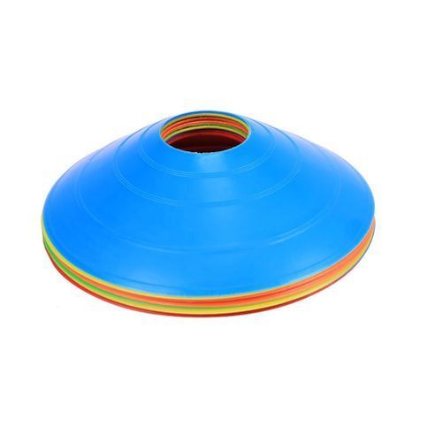 Football Training Obstacle Marking Discs Marking Roadblocks Training Supplies ( 10pcs)