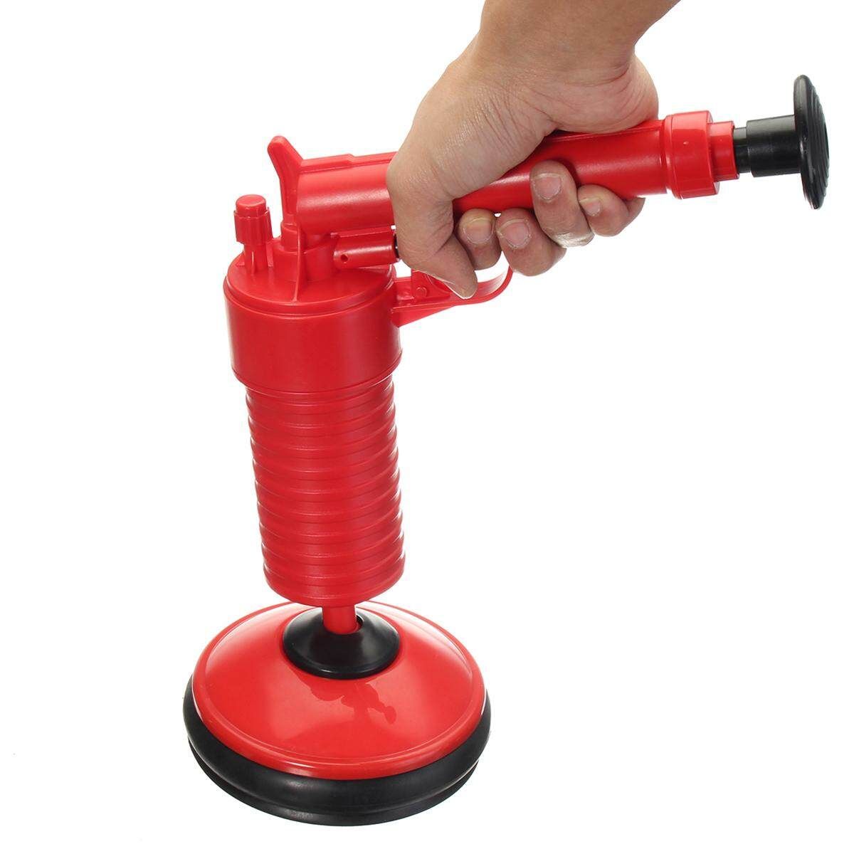 Air Pump Drain Blaster Sink Plunger Shower Bath Toilet Wastepipe Pipe Unblocker