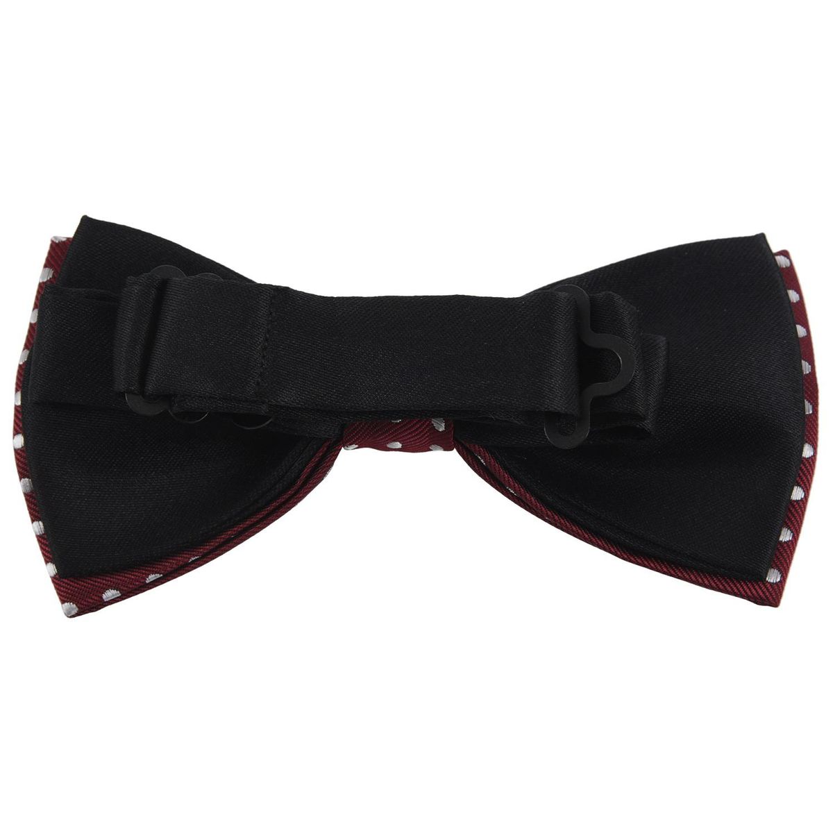 Mens Polka Dot Bow Tie One Size 3 Colours (Red+
