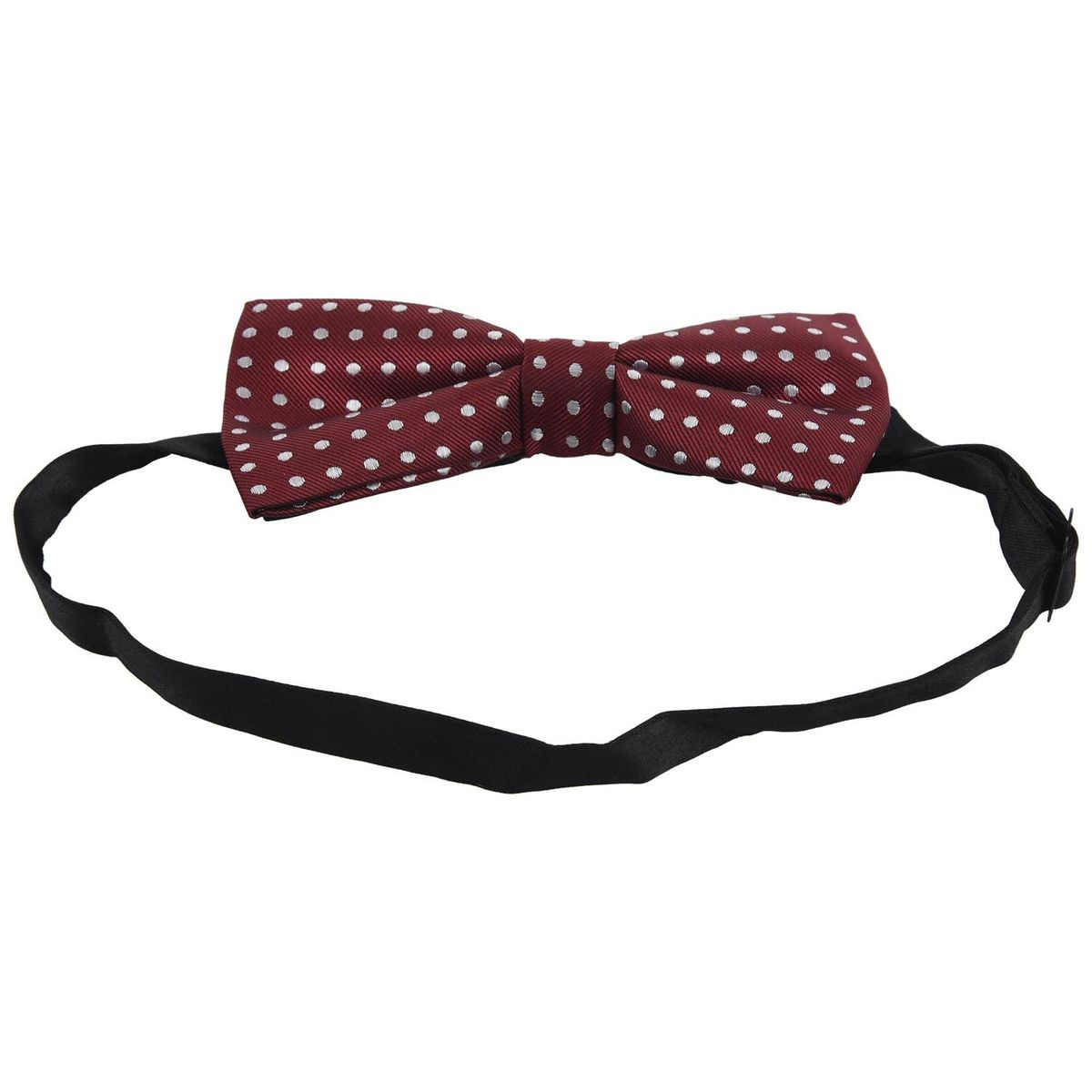 Mens Polka Dot Bow Tie One Size 3 Colours (Red+