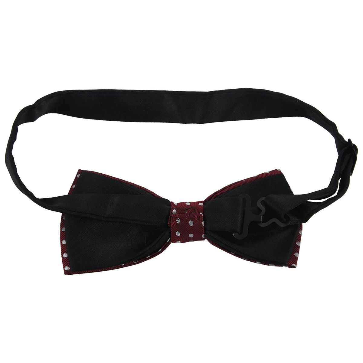 Mens Polka Dot Bow Tie One Size 3 Colours (Red+