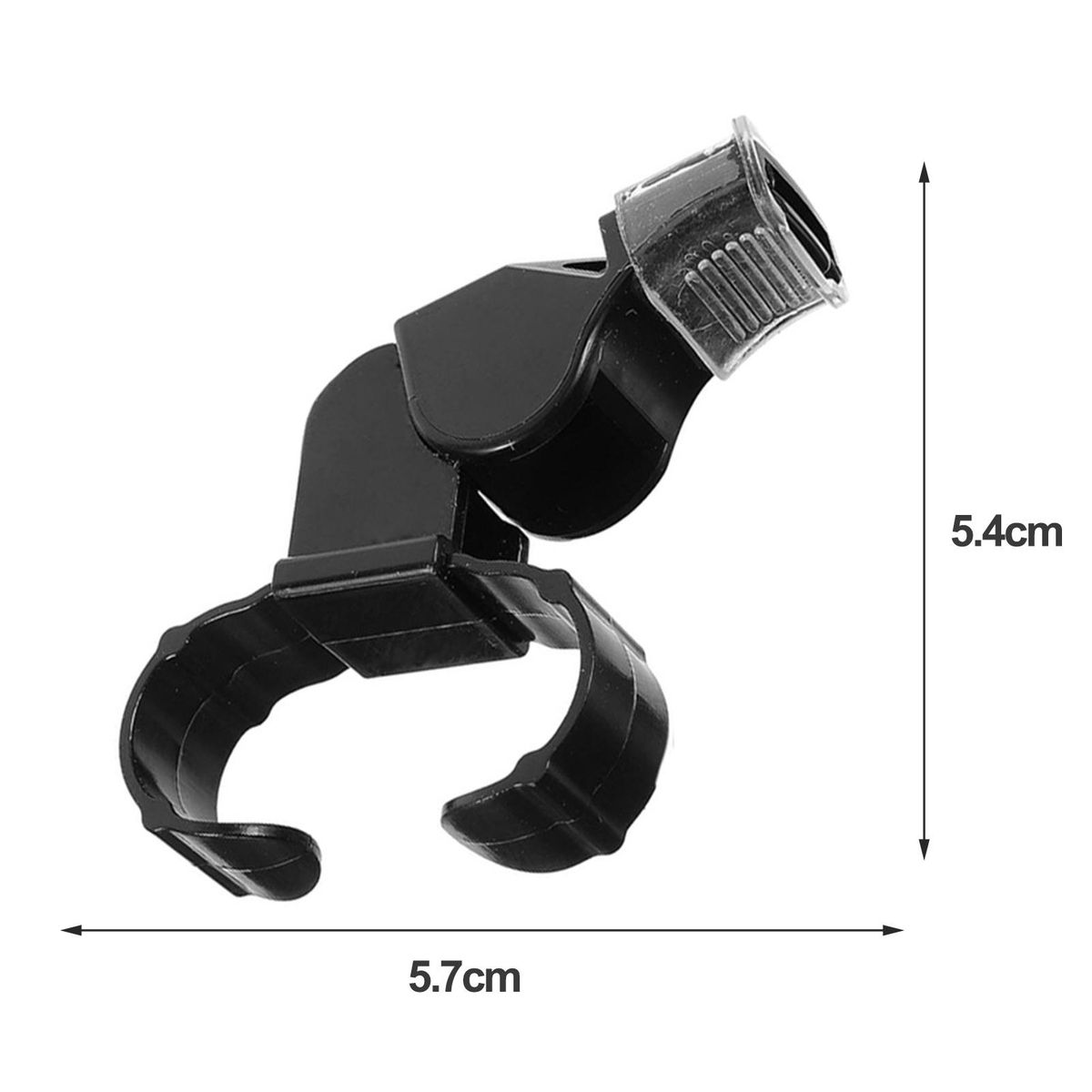 Long-lasting Whistle Sports Whistle Powerful Sound for Basketball Black