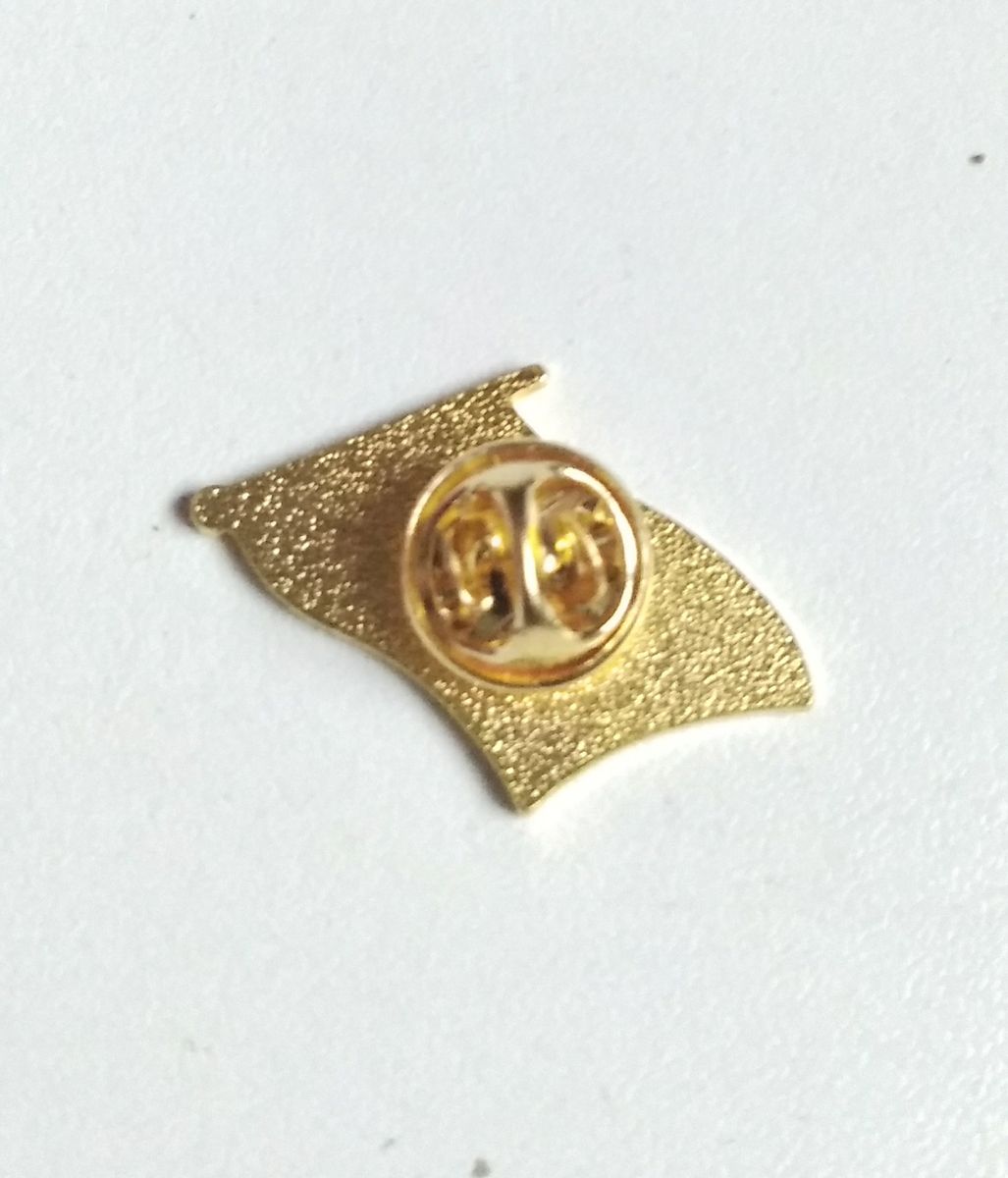 Nigerian Flag Shape Lapel Pin