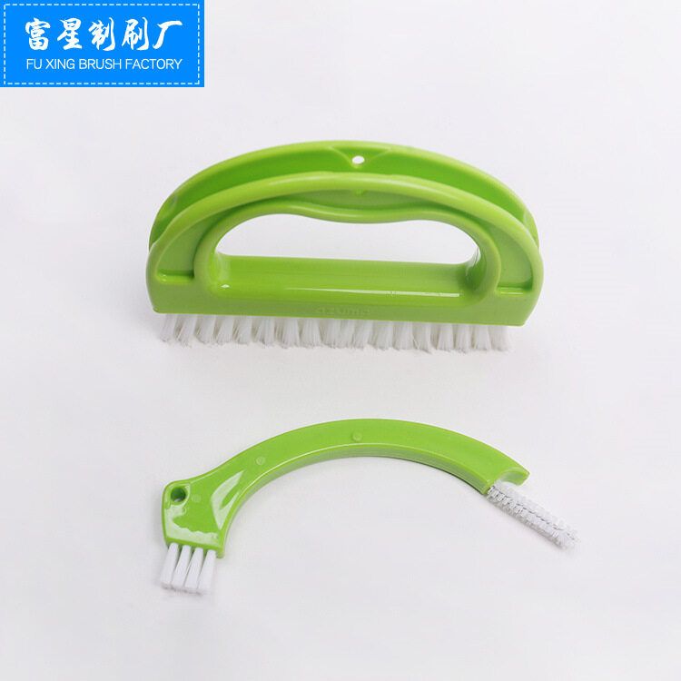 Grout Cleaner Brush Tile Joint Cleaning Scrubber Brush With Nylon Bristles Great Use For Shower Green