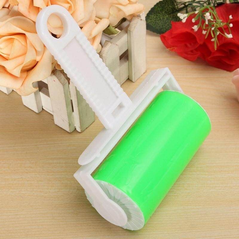 Washable Roller Cleaner Lint Sticky Picker Pet Hair Fluff Remover Brush Reusable