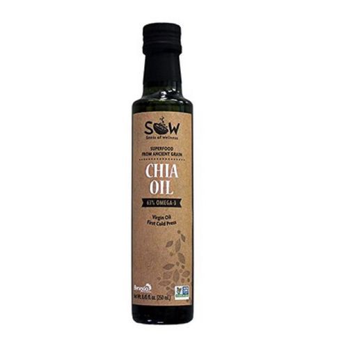 Cold Pressed Chia Oil, Plant-based Oil 8.45ML 250ML