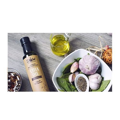 Cold Pressed Chia Oil, Plant-based Oil 8.45ML 250ML