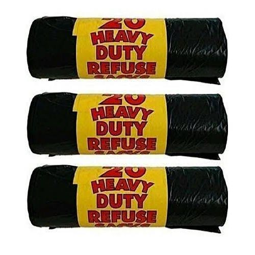 20 Heavy Duty Bin Bag - (3pcs)