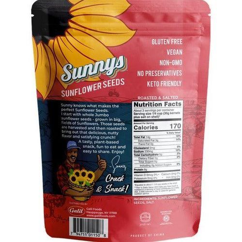Sunnys Sunflower Seeds Salted 7 Oz 200g