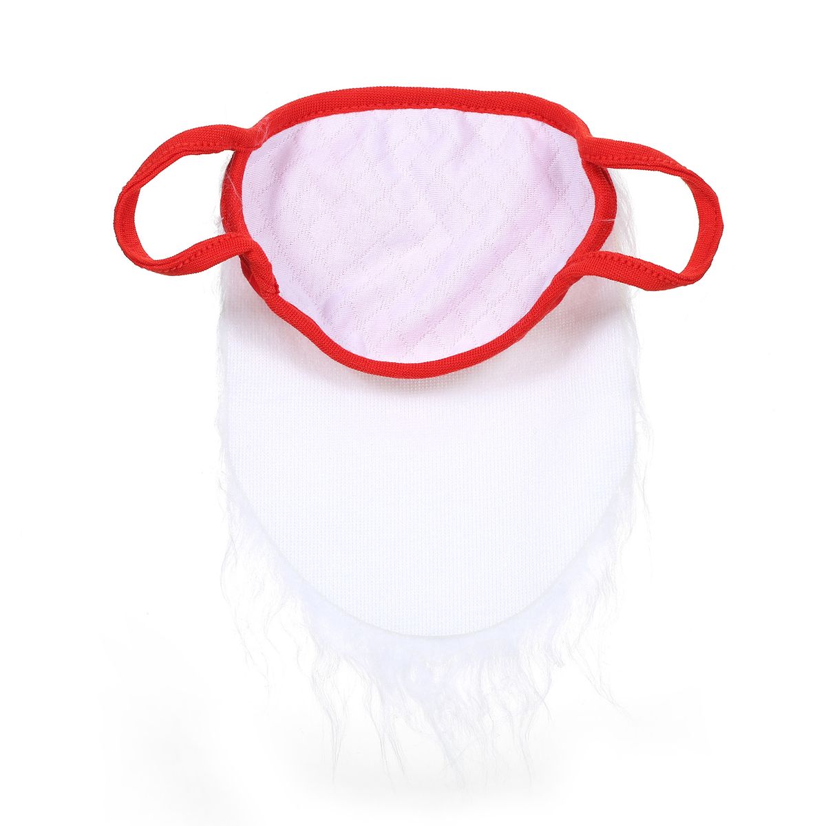 Funny Santa  Claus Beard Mask Washable Christmas Party