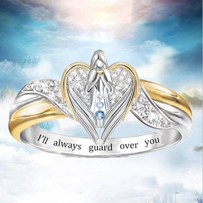 Rose Gold Solitaire  Diamond  Ring 925 Sterling Silver Enga