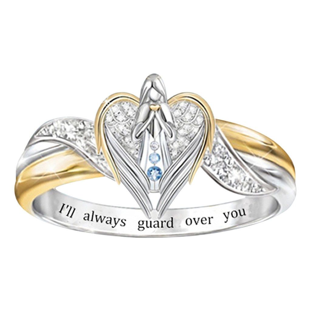 Rose Gold Solitaire  Diamond  Ring 925 Sterling Silver Enga