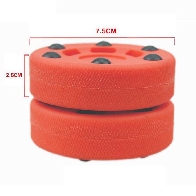 Nylon Hockey Pucks 2.95" In/Outdoor ABS Training Practice Pucks Ball
