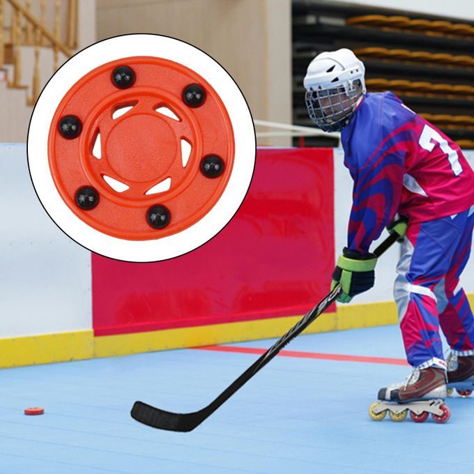 Nylon Hockey Pucks 2.95" In/Outdoor ABS Training Practice Pucks Ball