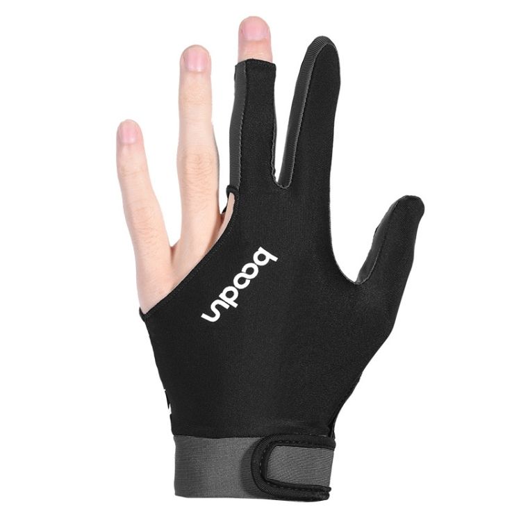 Thin Breathable Pool Three Finger Gloves L