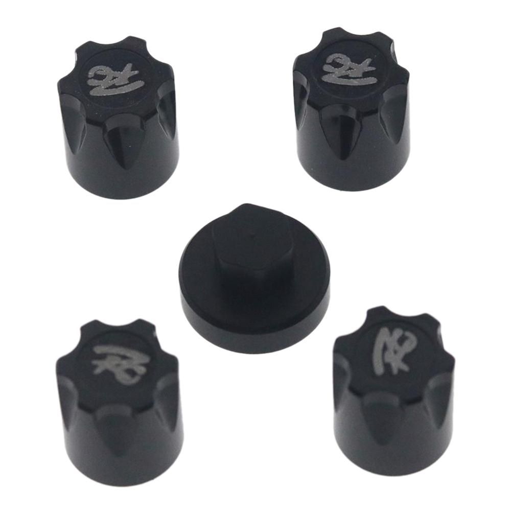 5PCS Aluminium RC Car Wheel Rim Center Cap M4 Nut for 1/10