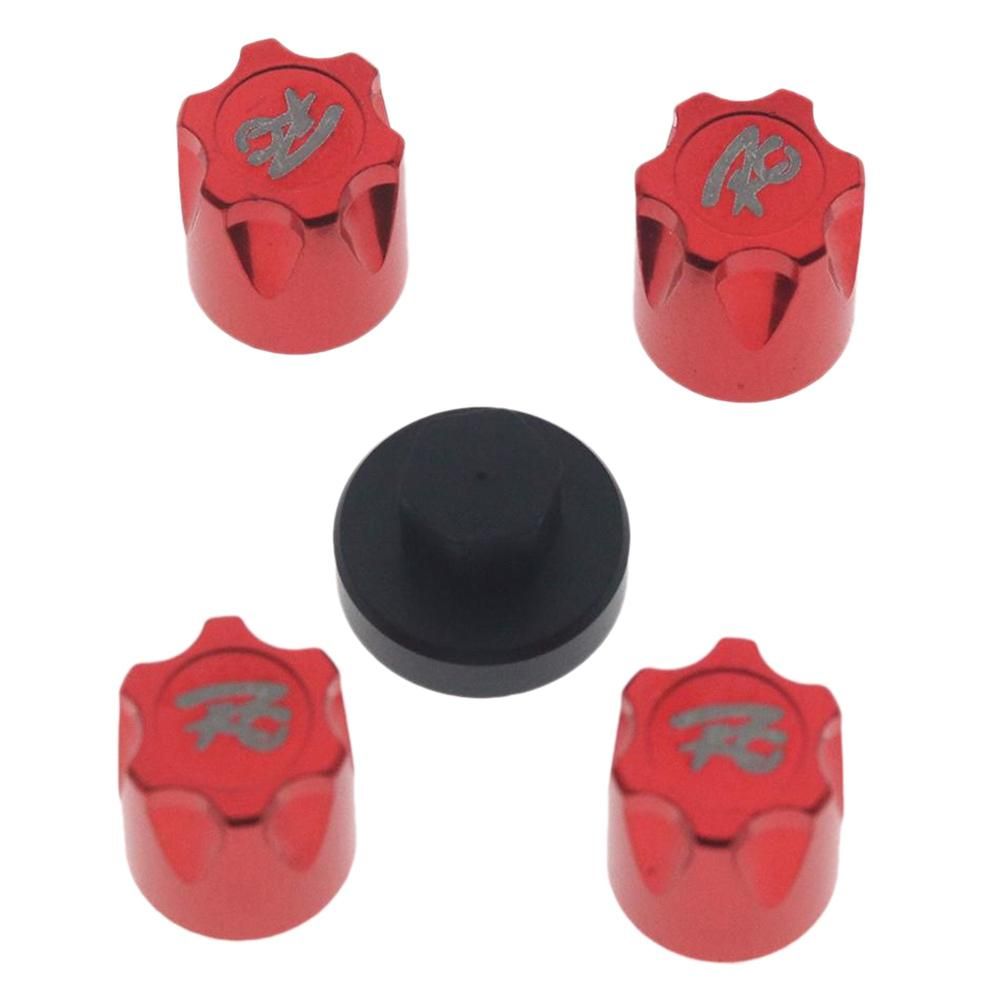 5PCS Aluminium RC Car Wheel Rim Center Cap M4 Nut for 1/10