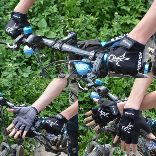 Unisex Driving Gloves Cycling Gloves Mountain Bike Bicycle HalfFinger Breathable