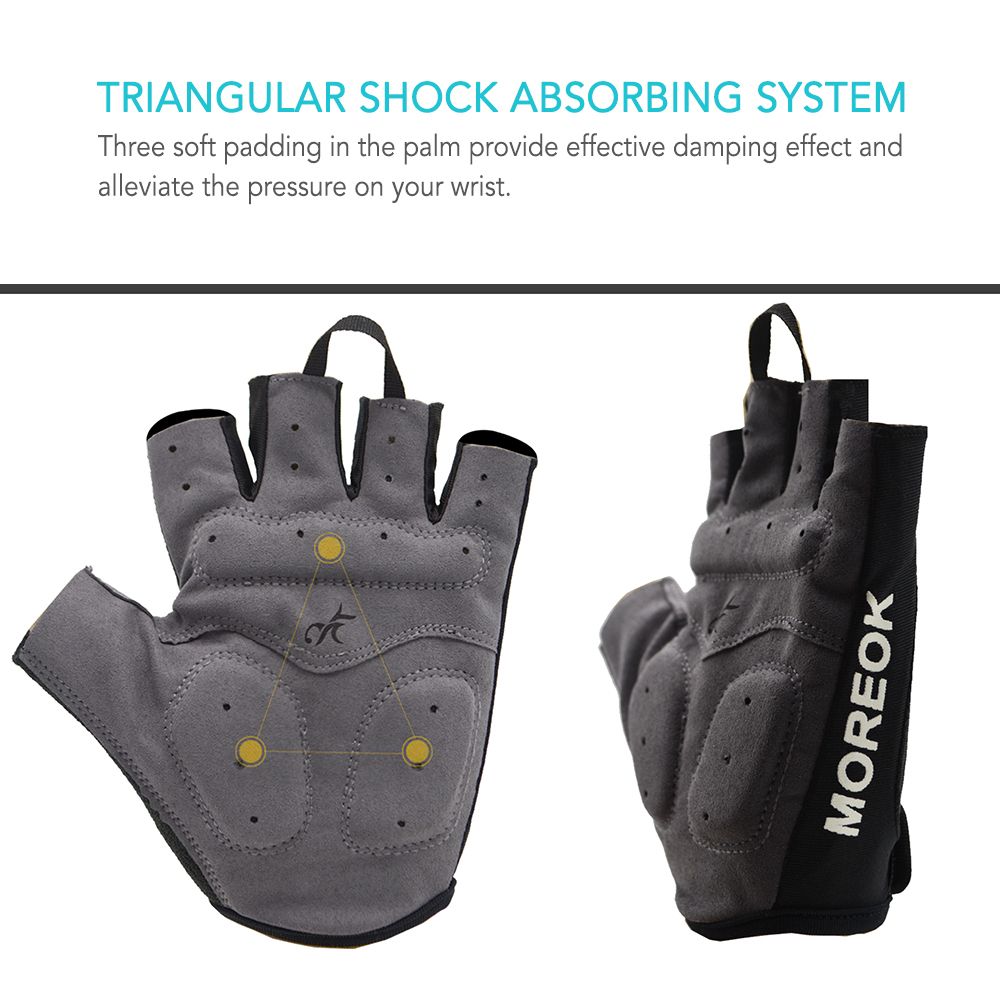 Unisex Driving Gloves Cycling Gloves Mountain Bike Bicycle HalfFinger Breathable