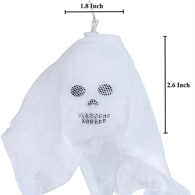 10 Heads 1.5m   Light String  Ll Lights Battery Halloween De Oration-white-colorful Light