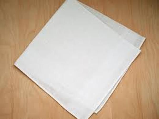 12pcs Quality White Handkerchief