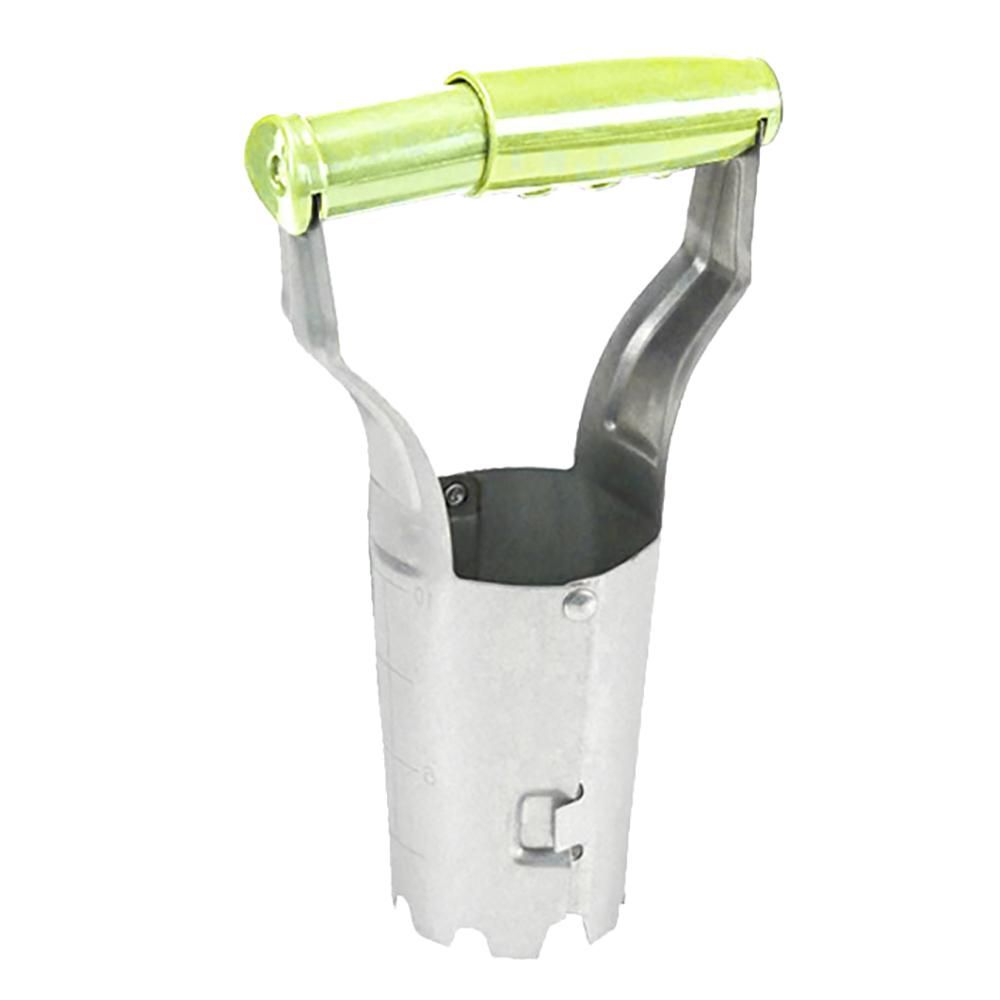Automatic Transplanter Garden Hand Bulb Planter Tool with Depth Mark Soil Release Planting Tool for Digging Hole Seed B